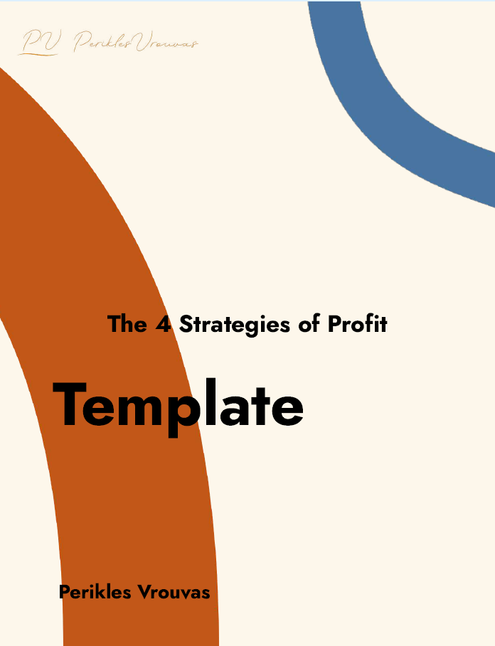 4-Strategies-of-profit-template-product-Cover